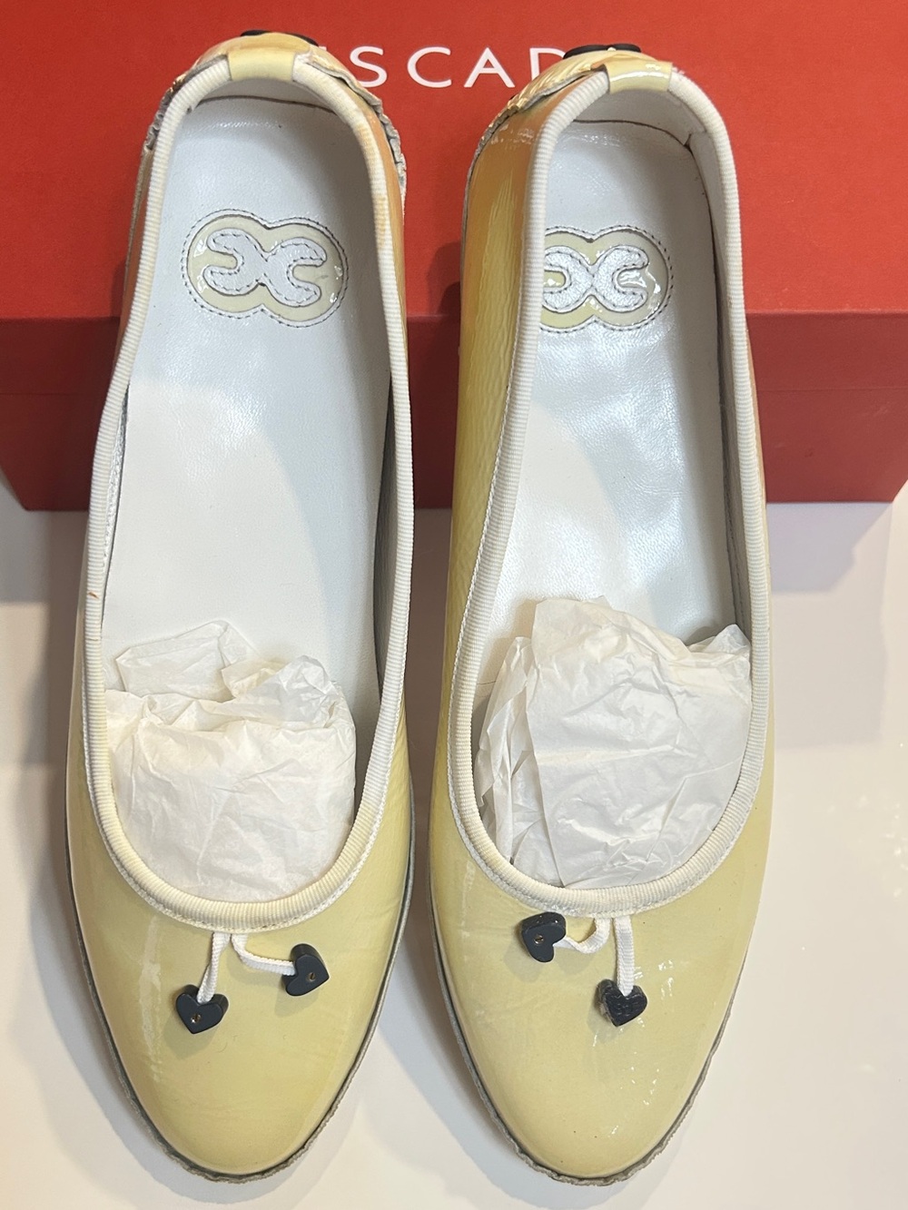 Vintage Escada Ballerina shoes size 10